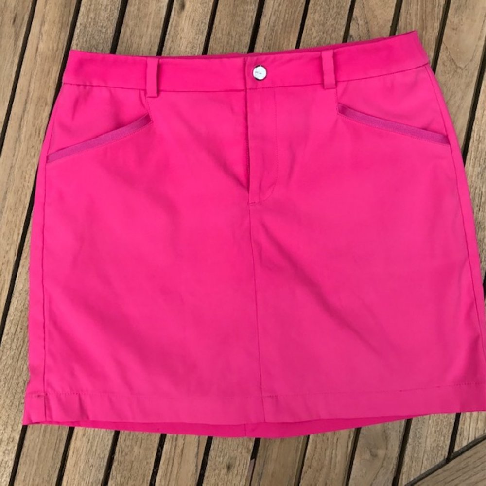 Ralph Lauren Golf Women’s Hot Pink Skort Lightweight Performance Fabric Size 6